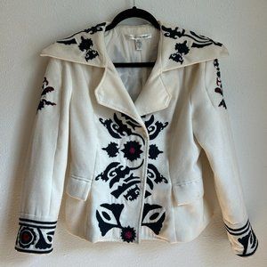 Diane Von Furstenberg Tapestry Jacket, Small size 4
